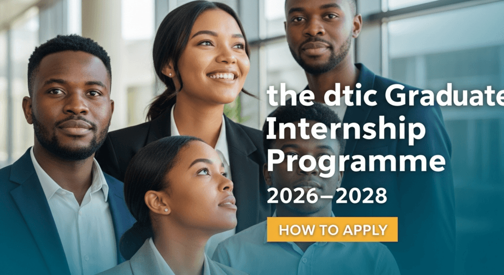 the dtic Graduate Internship Programme 2026–2028: How to Apply - SETA SA