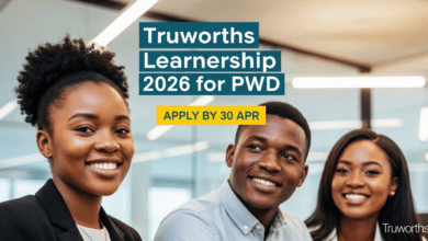 Truworths Learnership 2026 for PWD – Apply by 30 Apr