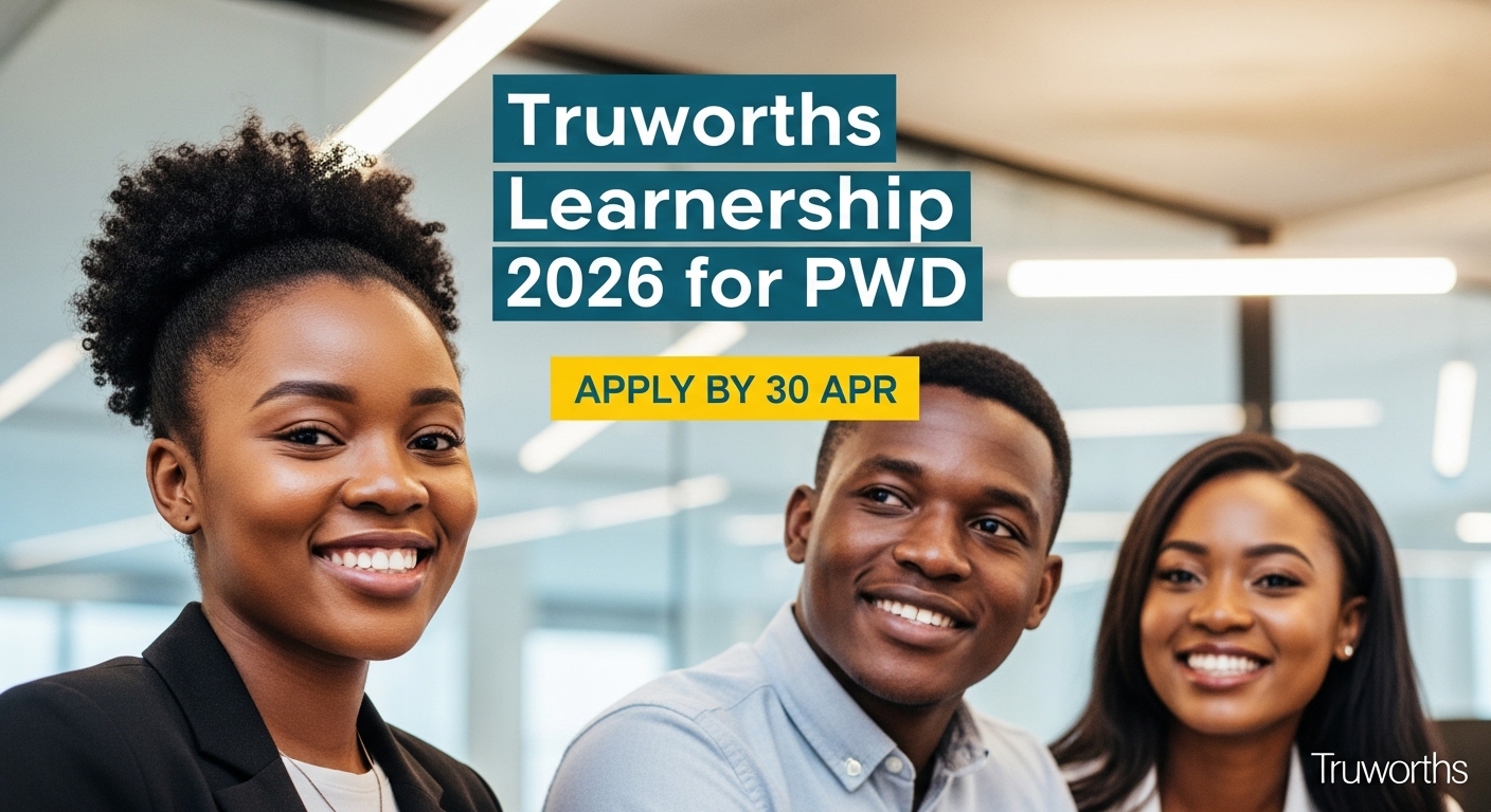 Truworths Learnership 2026 for PWD – Apply by 30 Apr