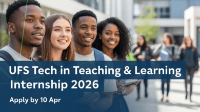 UFS Tech in Teaching & Learning Internship 2026 – Apply by 10 Apr
