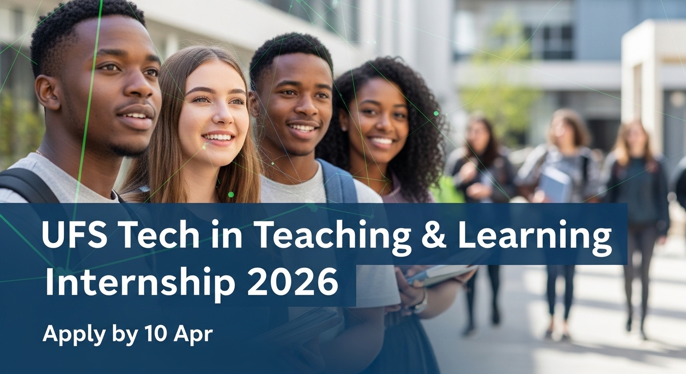 UFS Tech in Teaching & Learning Internship 2026 – Apply by 10 Apr