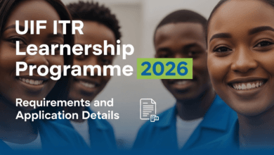 UIF ITR Learnership Programme 2026: Requirements and Application Details