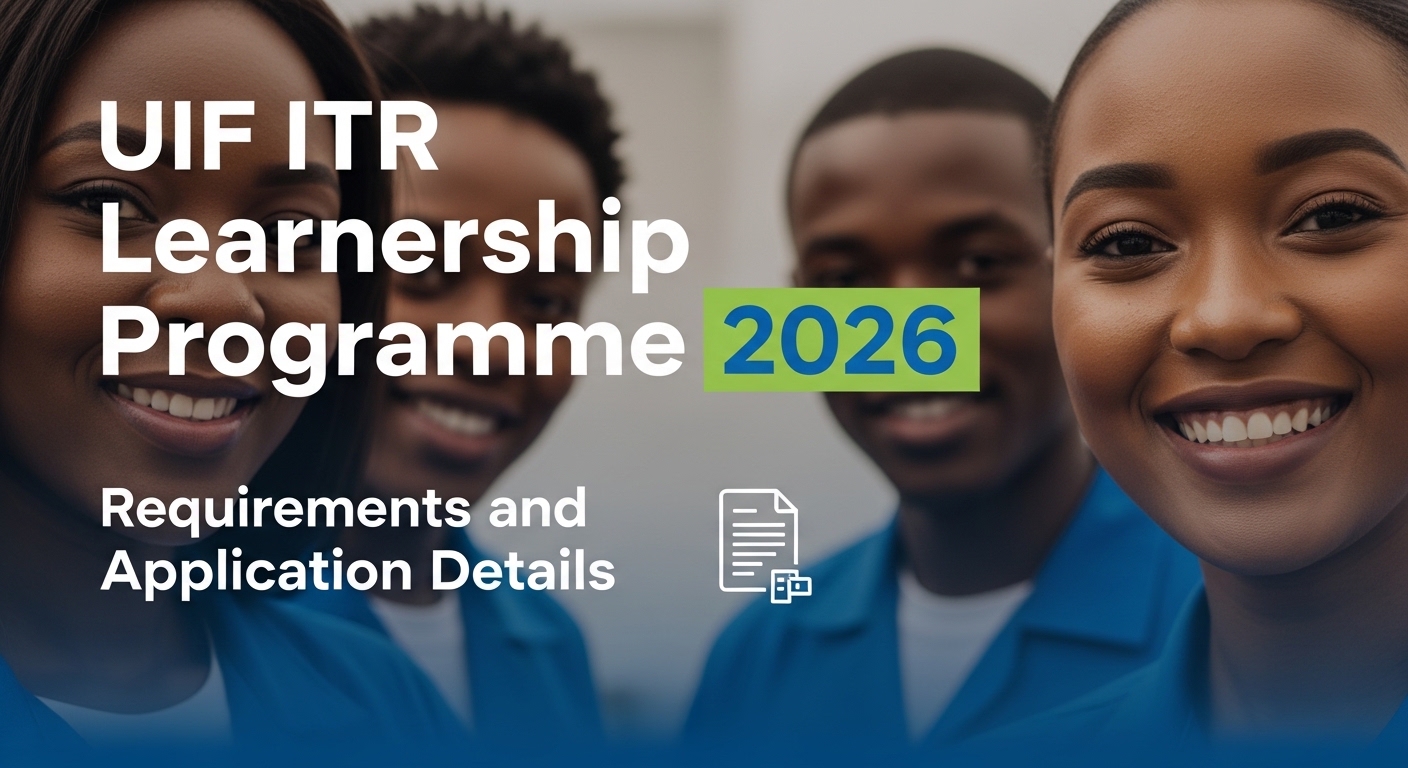 UIF ITR Learnership Programme 2026: Requirements and Application Details