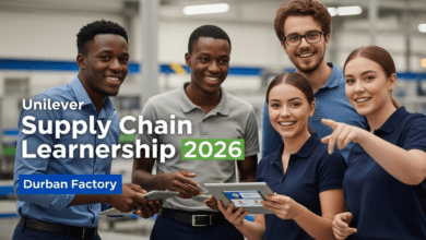Unilever Supply Chain Learnership 2026 - Durban Factory