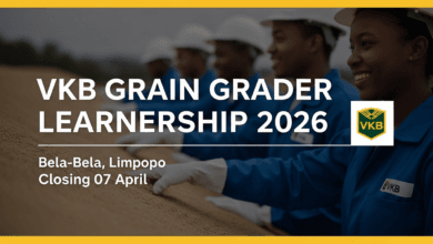VKB Grain Grader Learnership 2026 – Bela-Bela, Limpopo – Closing 07 April
