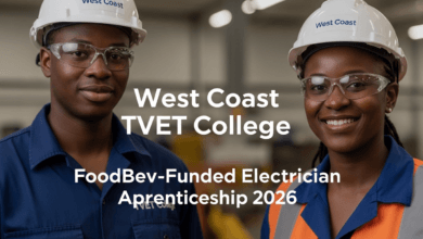 West Coast TVET College FoodBev‑Funded Electrician Apprenticeship 2026