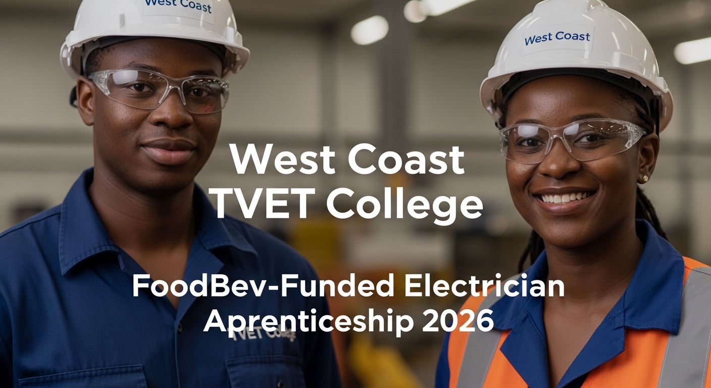 West Coast TVET College FoodBev‑Funded Electrician Apprenticeship 2026