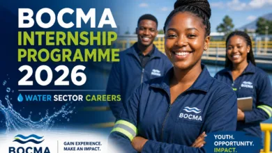 BOCMA Internship Programme 2026: Water Sector Careers