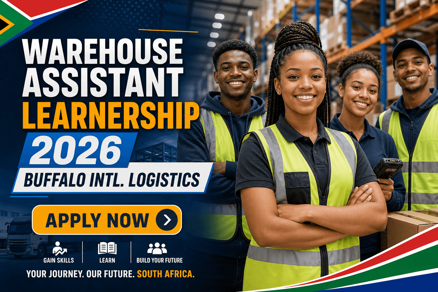 Buffalo Intl. Logistics Warehouse Assistant Learnership 2026 – Apply