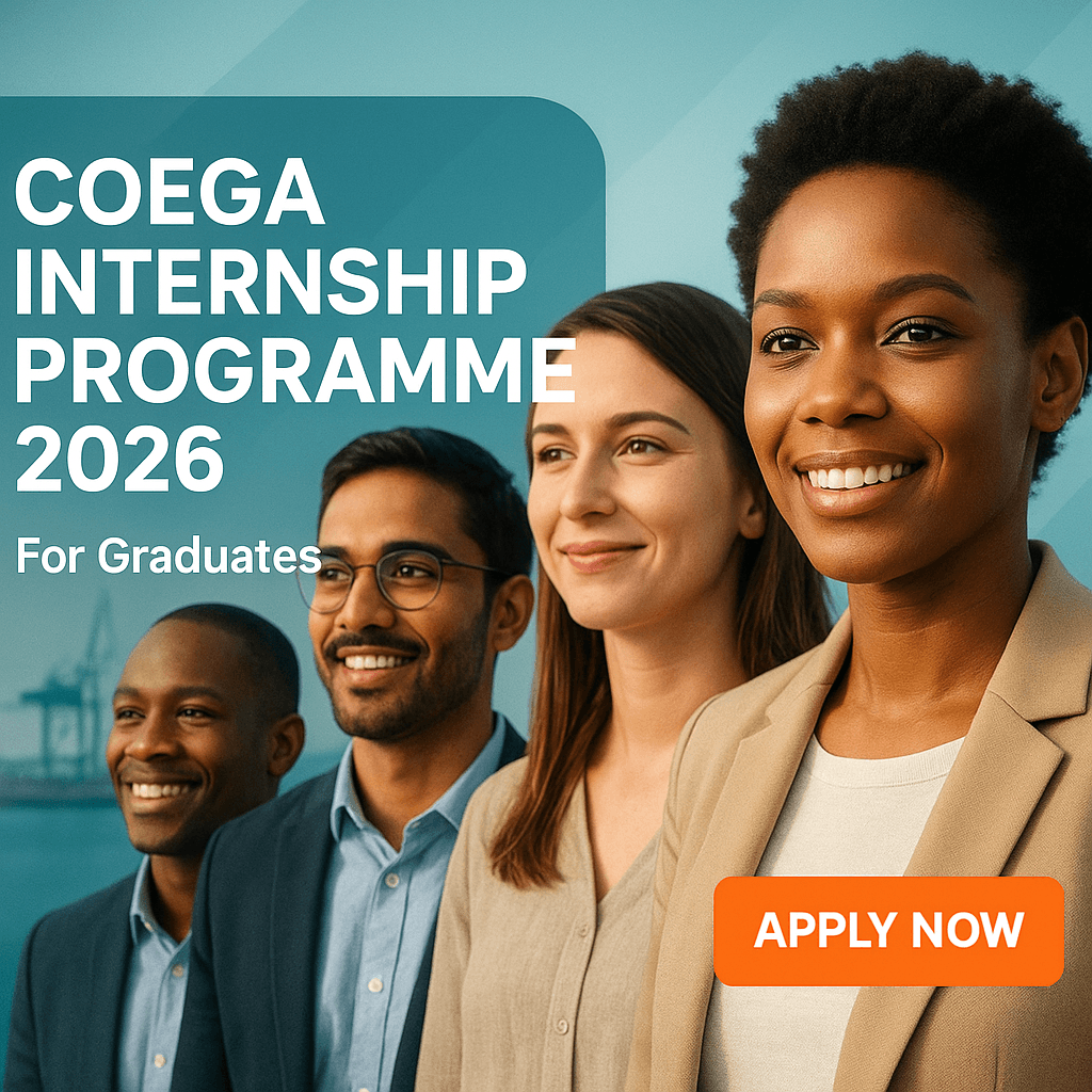 Coega Internship Programme 2026 for Graduates