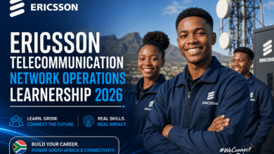Ericsson Telecommunication Network Operations Learnership 2026