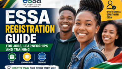 ESSA Registration Guide for Jobs, Learnerships and Training