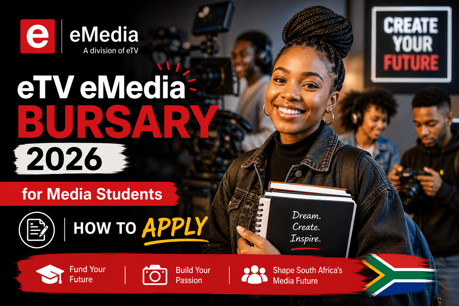 eTV eMedia Bursary 2026 for Media Students: How to Apply