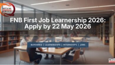 FNB First Job Learnership 2026: Apply by 22 May 2026