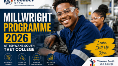 FoodBev SETA Millwright Programme 2026 at Tshwane South TVET College