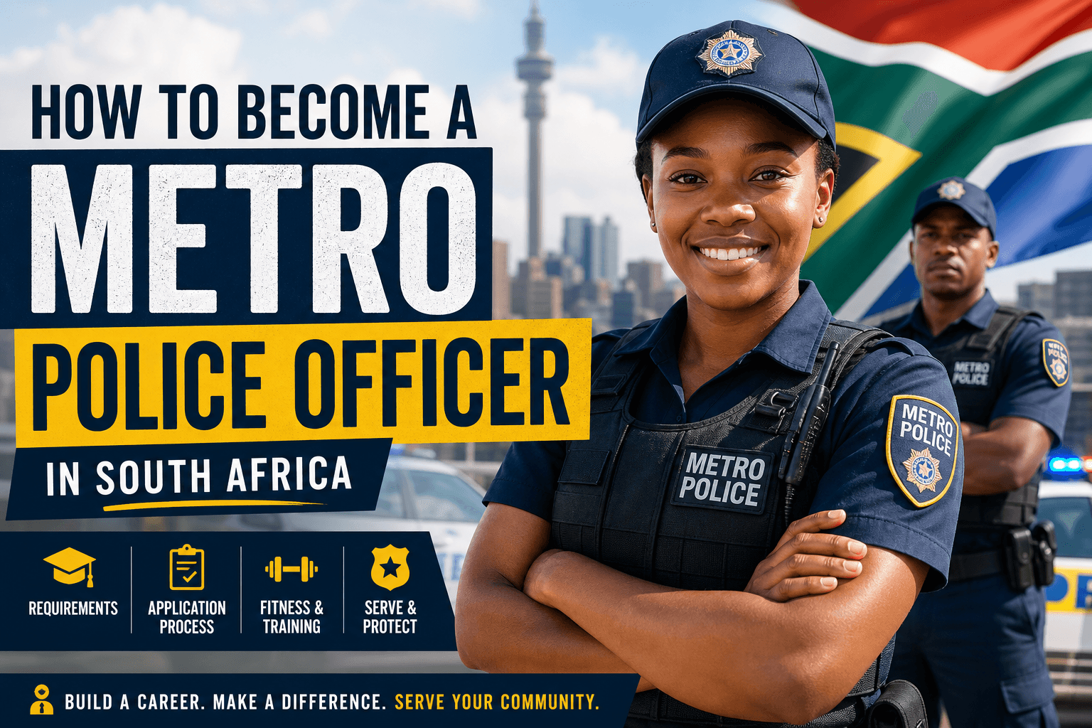 How to Become a Metro Police Officer in South Africa