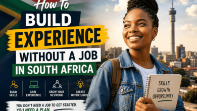How to Build Experience Without a Job in South Africa