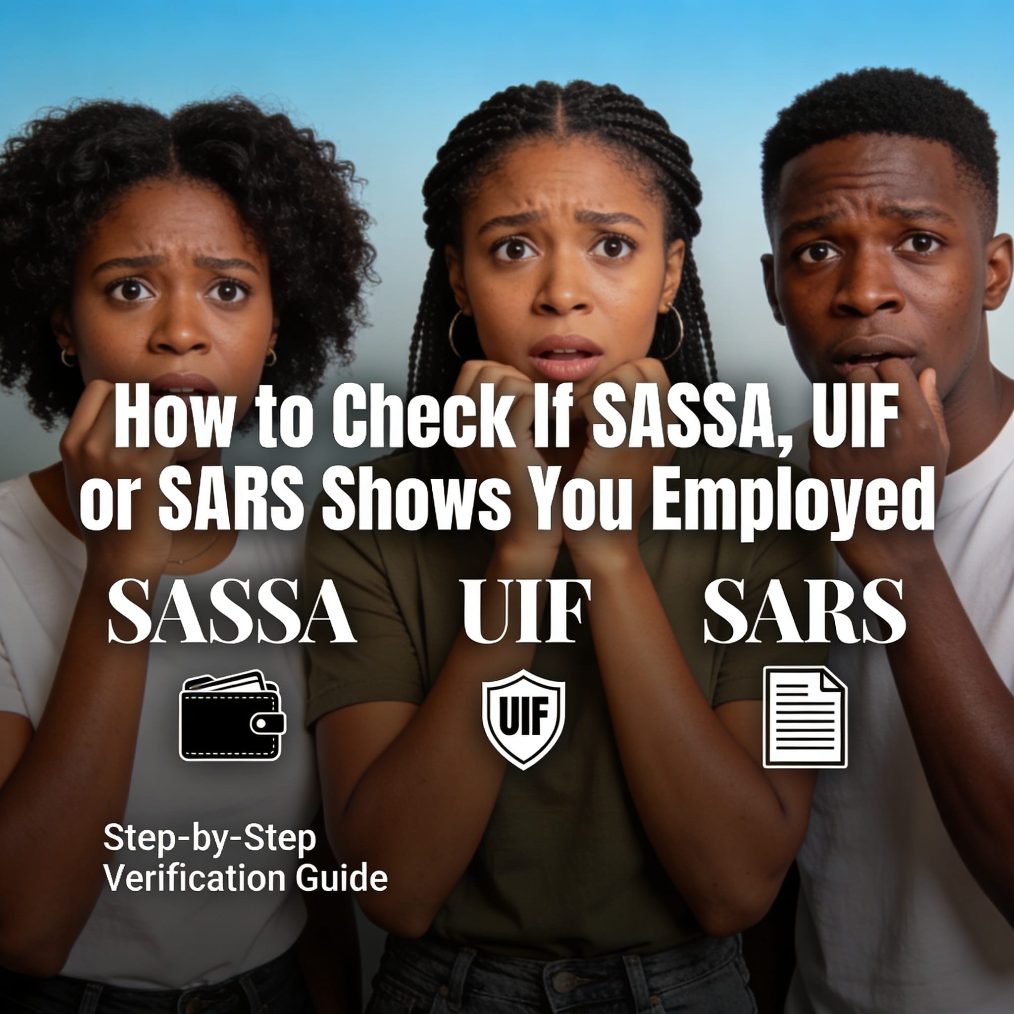 How to Check If SASSA, UIF or SARS Shows You Employed