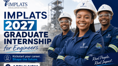 Implats 2027 Graduate Internship for Engineers: Apply Now