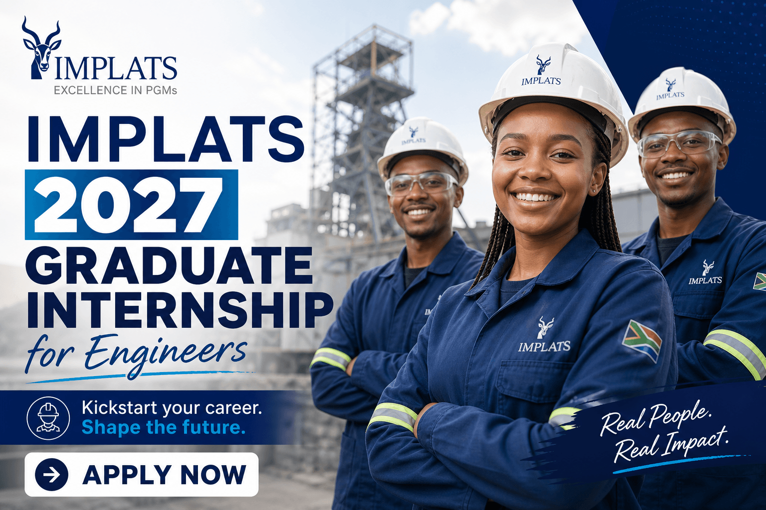 Implats 2027 Graduate Internship for Engineers: Apply Now