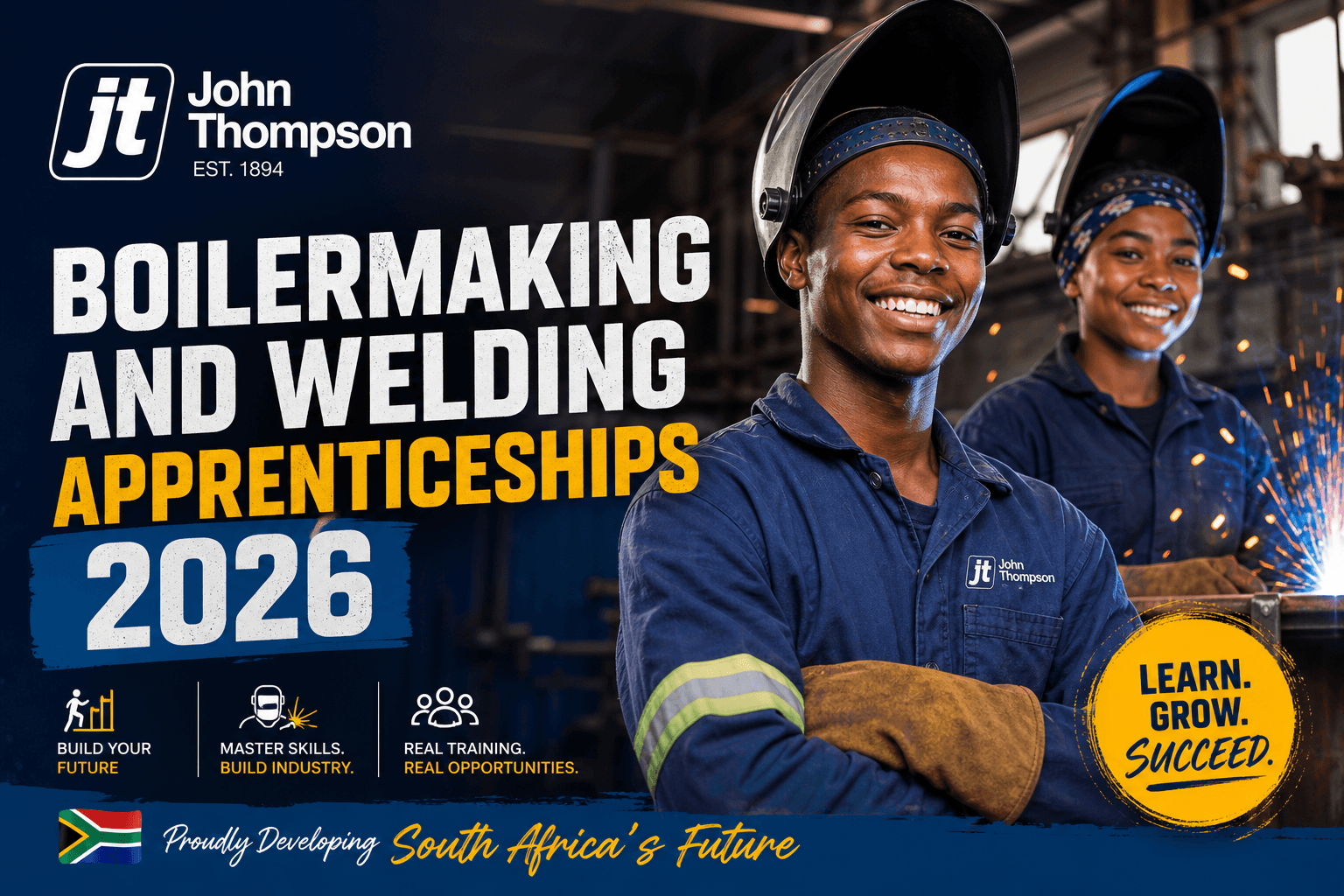 John Thompson Boilermaking and Welding Apprenticeships 2026