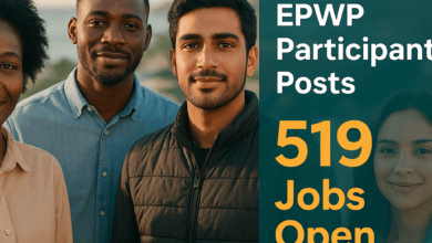 KwaZulu-Natal EPWP Participant Posts: 519 Jobs Open