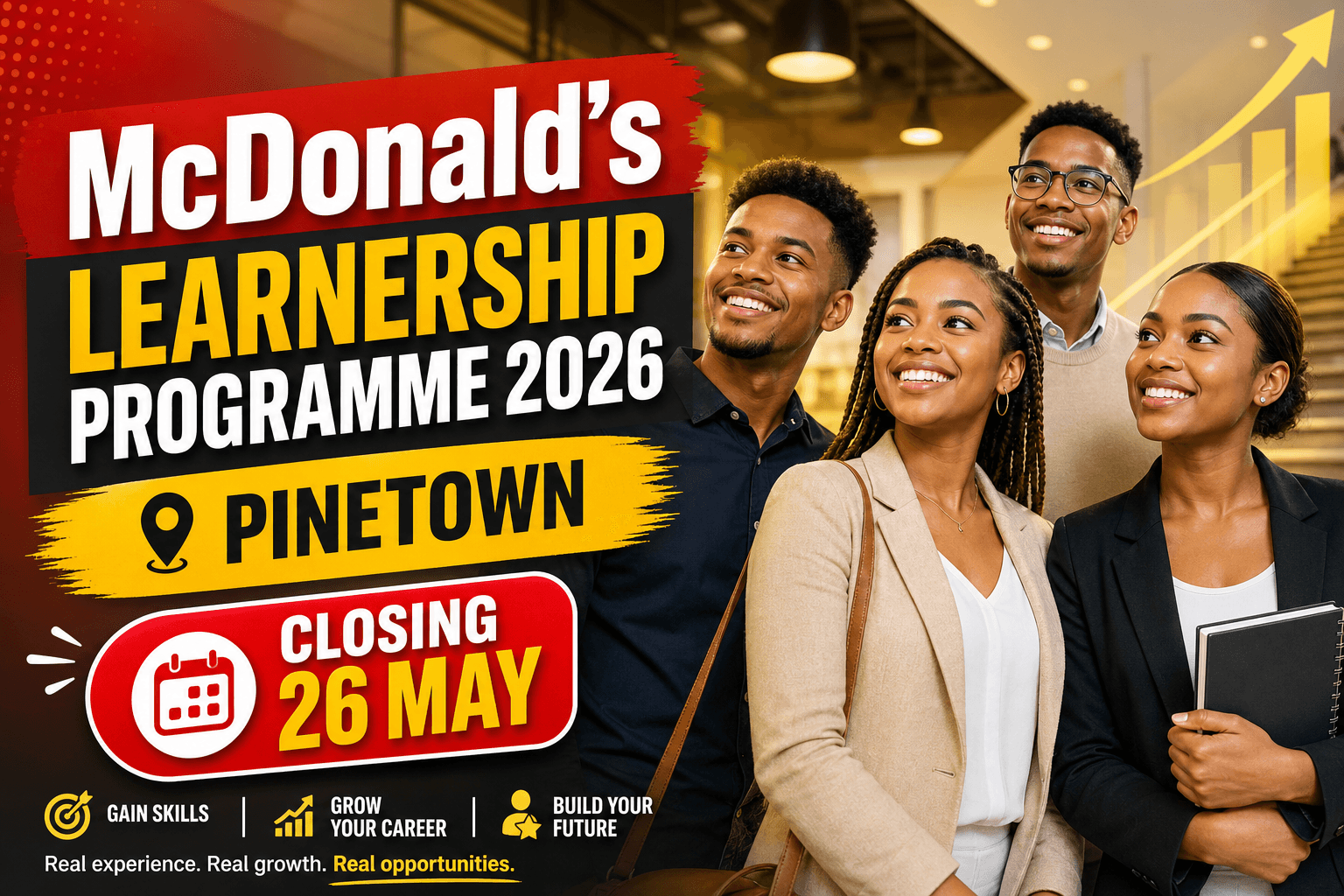 McDonald’s Learnership Programme 2026 – Pinetown (Closing 26 May)