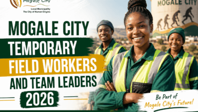 Mogale City Temporary Field Workers and Team Leaders 2026