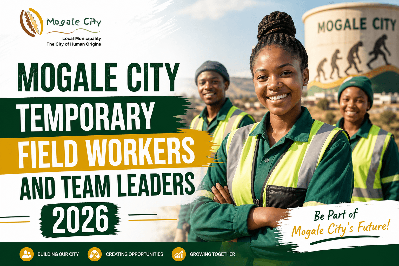 Mogale City Temporary Field Workers and Team Leaders 2026