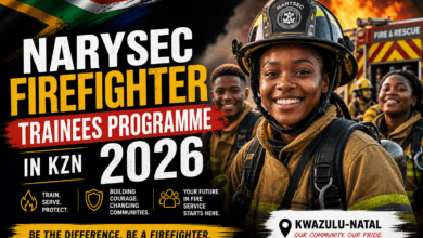 NARYSEC Firefighter Trainees Programme in KZN 2026