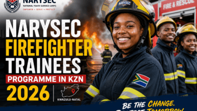 NARYSEC Firefighter Trainees Programme in KZN 2026