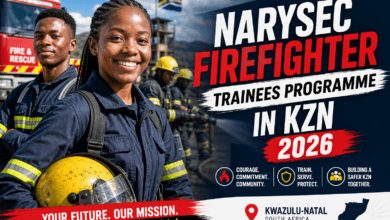 NARYSEC Firefighter Trainees Programme in KZN 2026