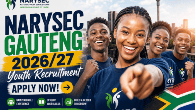 NARYSEC Gauteng 2026/27 Youth Recruitment: Apply Now