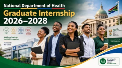 National Department of Health Graduate Internship 2026–2028