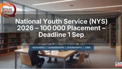 National Youth Service (NYS) 2026 – 100 000 Placement – Deadline 1 Sep