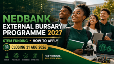 Nedbank External Bursary Programme 2027 STEM Funding How to Apply Closing 31 Aug 2026