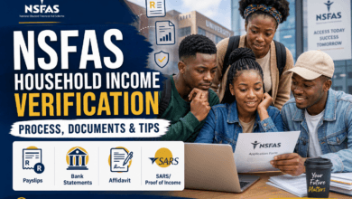NSFAS household income verification: process, documents & tips