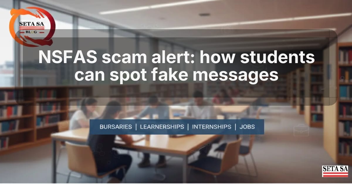 NSFAS scam alert: how students can spot fake messages