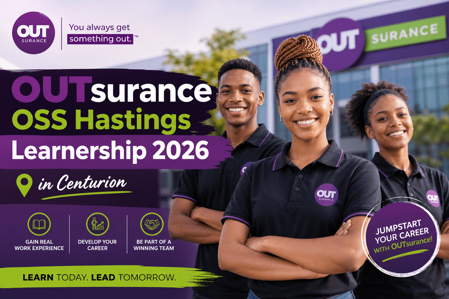 OUTsurance OSS Hastings Learnership 2026 in Centurion