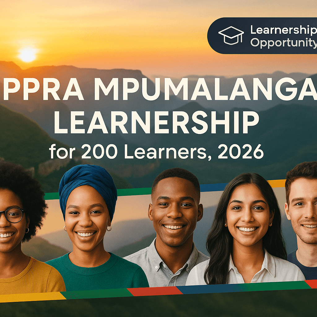 PPRA Mpumalanga Learnership for 200 Learners, 2026