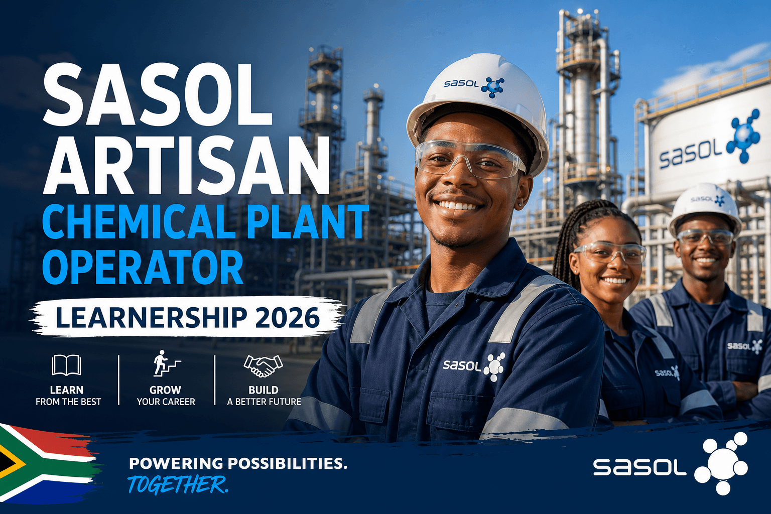 Sasol Artisan Chemical Plant Operator Learnership 2026