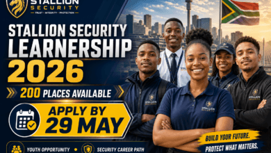 Stallion Security Learnership 2026 – 200 Places, Apply by 29 May