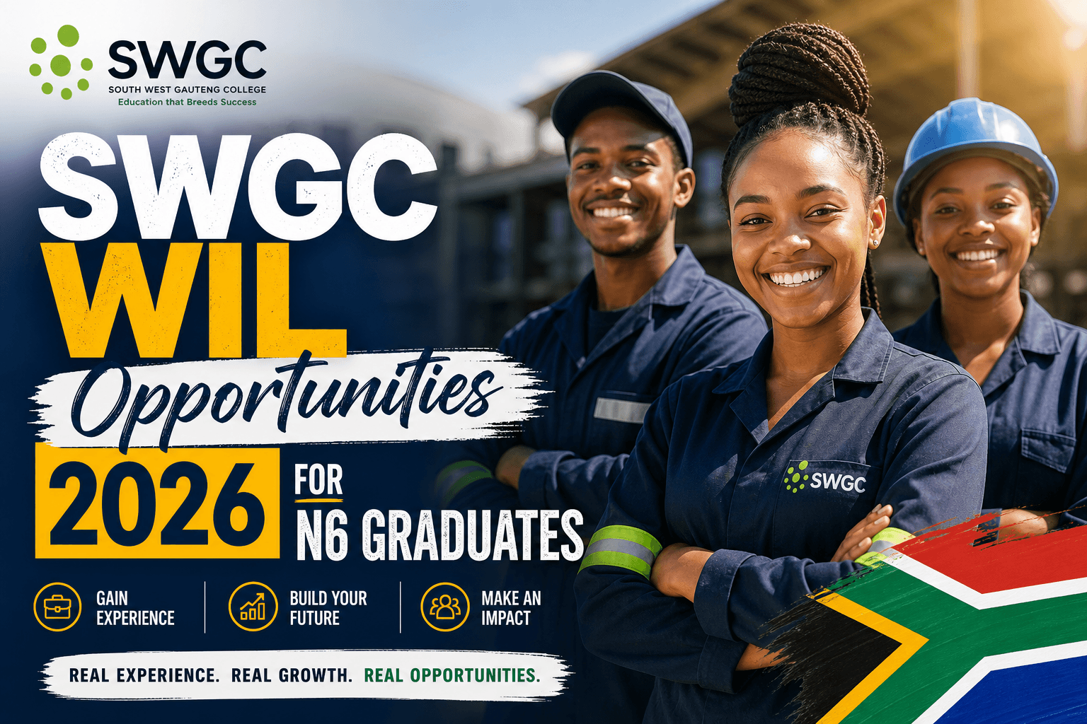 SWGC WIL Opportunities 2026 for N6 Graduates