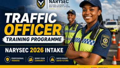 Traffic Officer Training Programme NARYSEC 2026 Intake