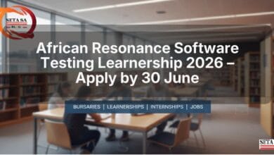 African Resonance Software Testing Learnership 2026 – Apply by 30 June