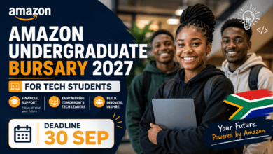 Amazon Undergraduate Bursary 2027 for Tech Students – Deadline 30 Sep