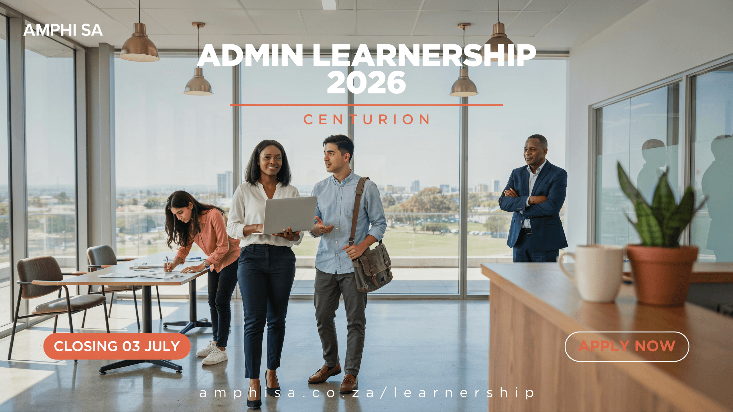 Amphi SA Admin Learnership 2026 – Centurion (Closing 03 July)