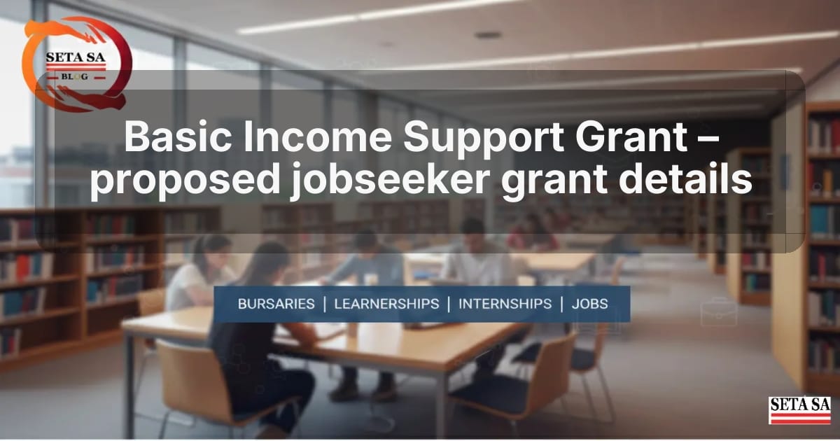 Basic Income Support Grant – proposed jobseeker grant details