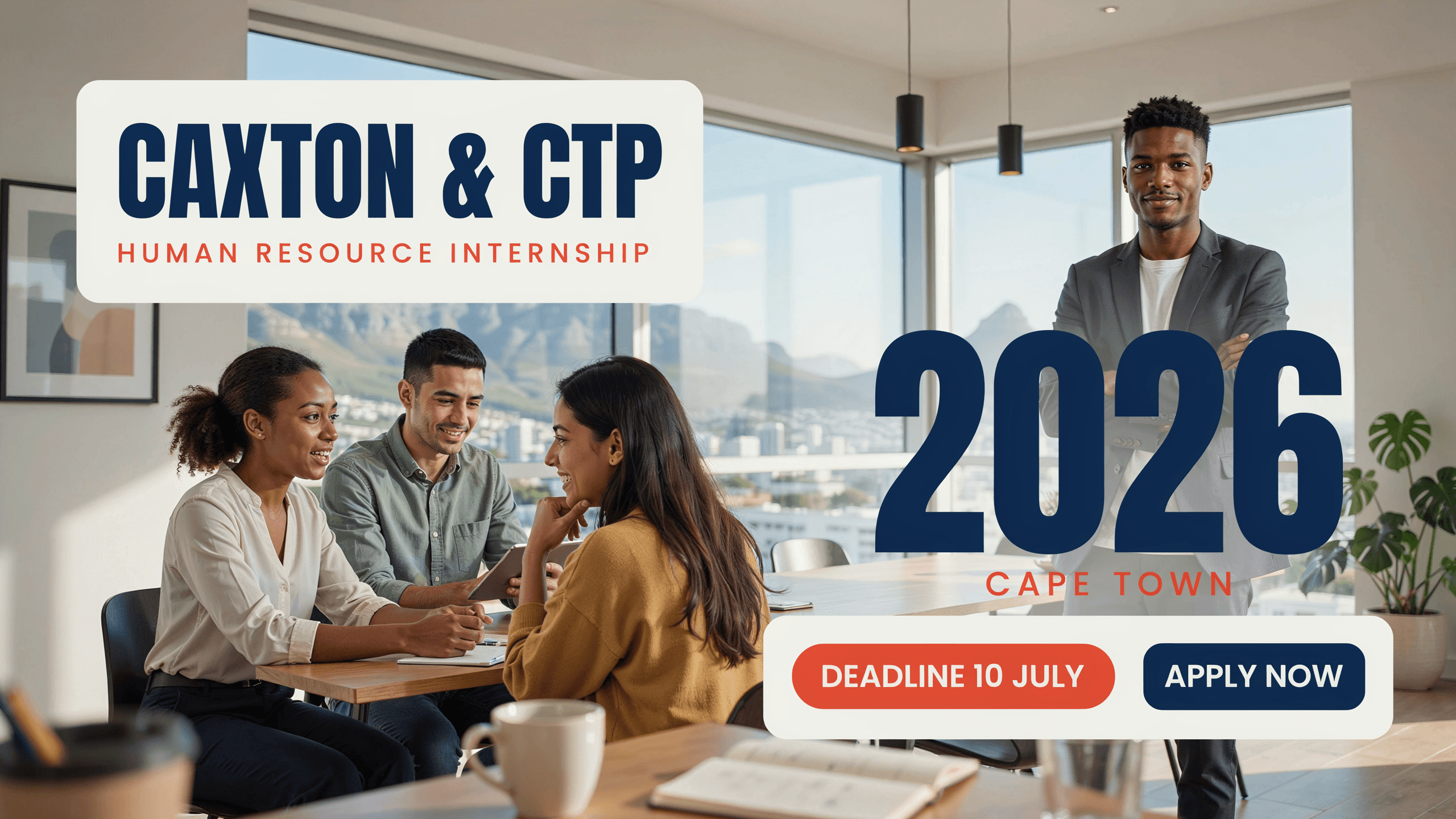 Caxton & CTP Human Resource Internship 2026 – Cape Town, Deadline 10 July