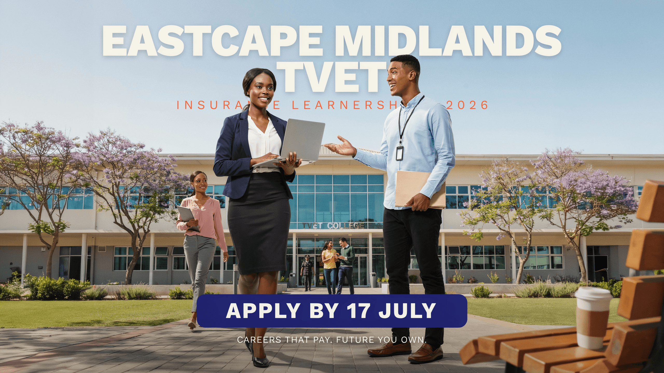 Eastcape Midlands TVET Learnership – Insurance 2026 – Apply by 17 July